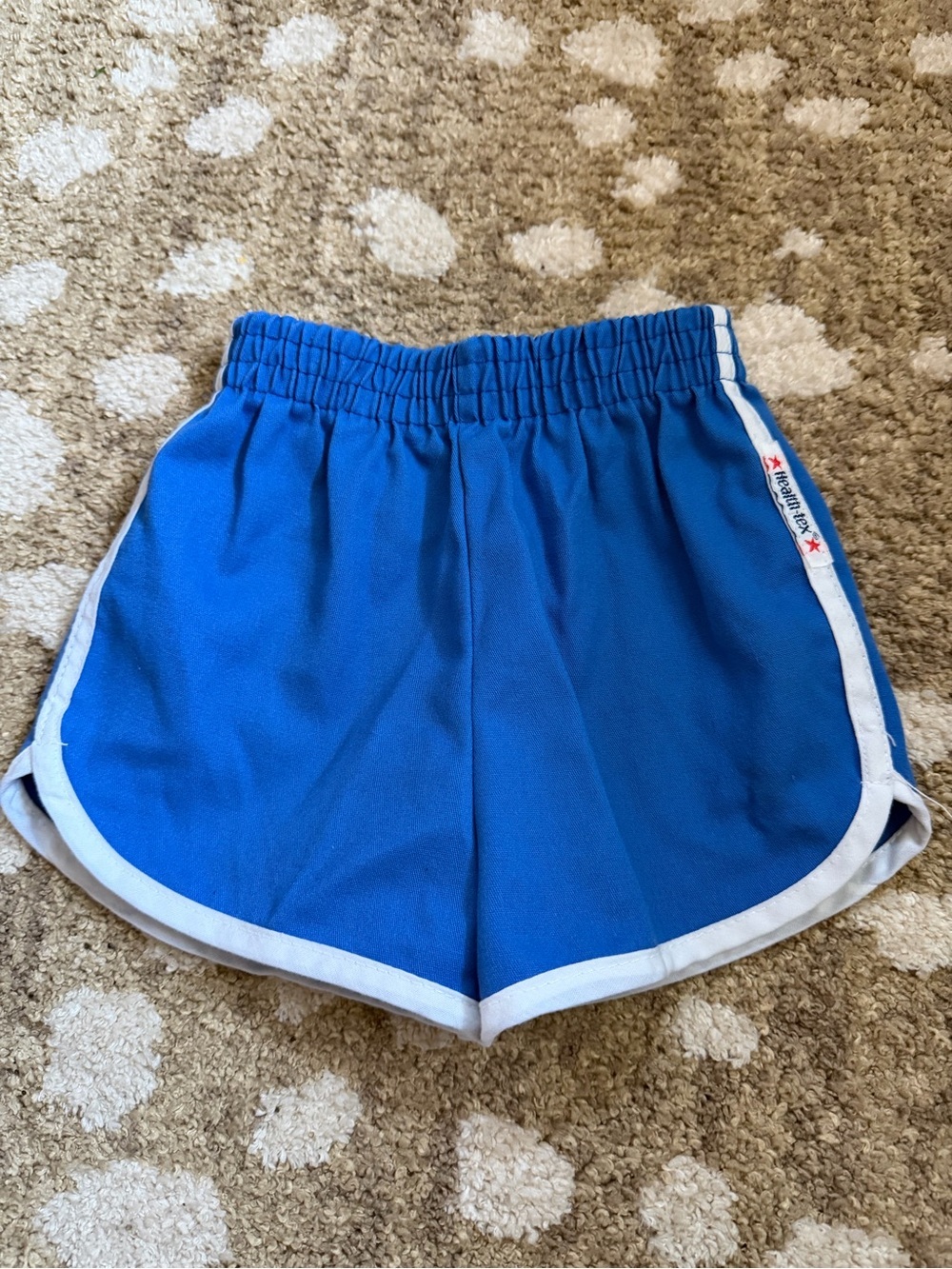 Vintage Healthtex Blue Track Shorts 2T USA